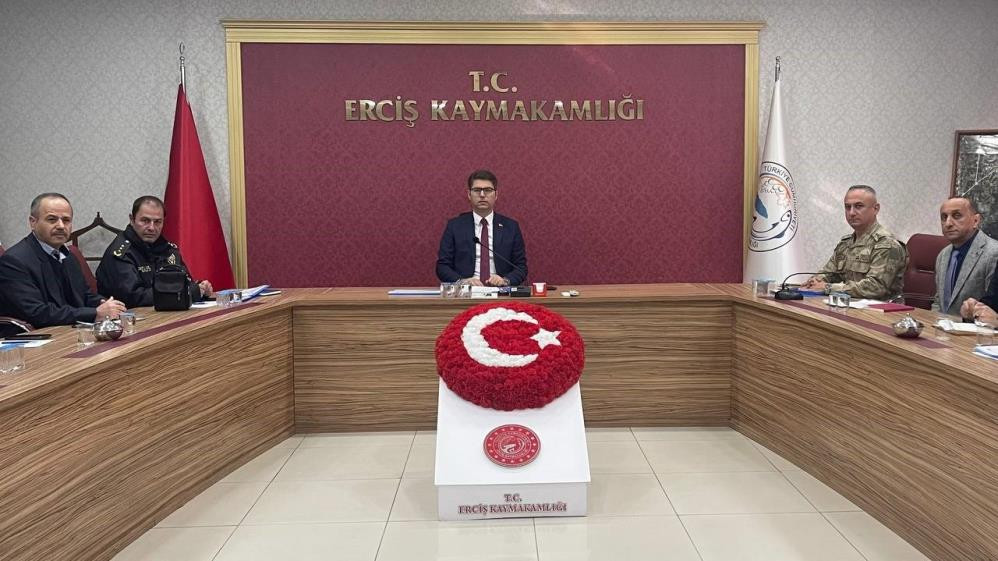 Erciş'te “Kış Tedbirleri Koordinasyon Toplantısı” yapıldı